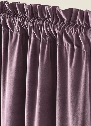 Rideau Velours Violet