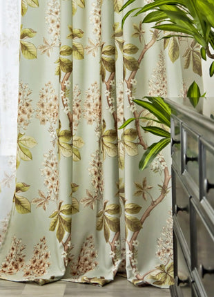 Rideau Chambre Vintage Nature