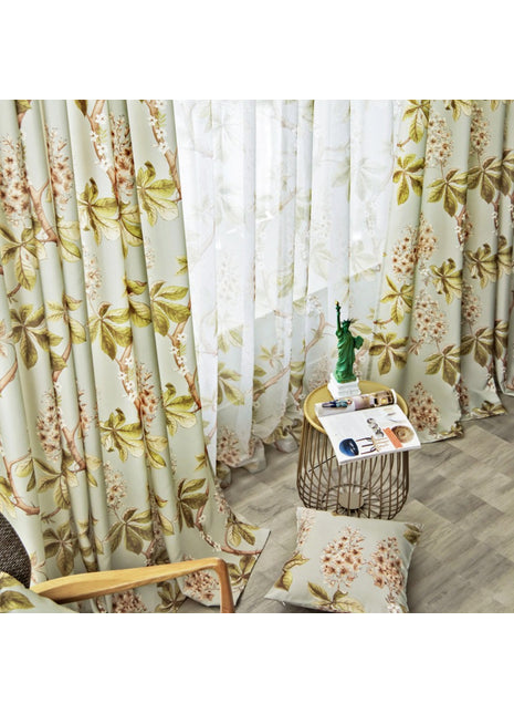 Rideau Chambre Vintage Nature