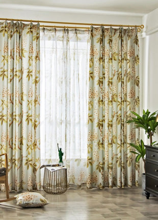 Rideau Chambre Vintage Nature