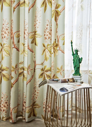 Rideau Chambre Vintage Nature
