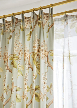 Rideau Chambre Vintage Nature
