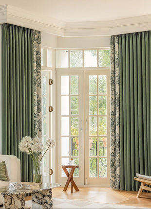 Rideau Motif Vert
