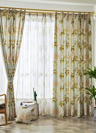 Rideau Chambre Vintage Nature