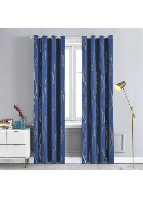 Rideau Bleu Marine Tendance