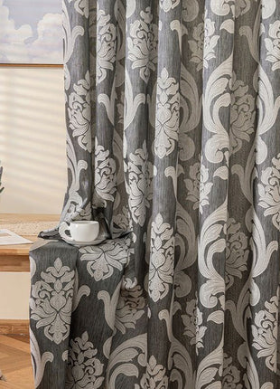 Rideau Motif Feuilles