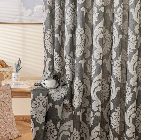 Rideau Motif Feuilles
