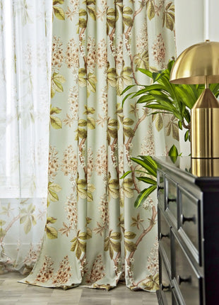 Rideau Chambre Vintage Nature
