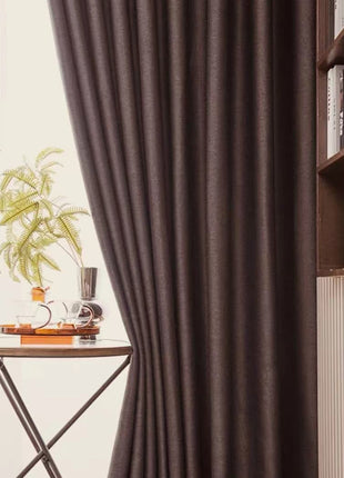 Rideau occultant chenille sur mesure