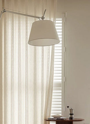 Rideau Blanc Opaque Tendance