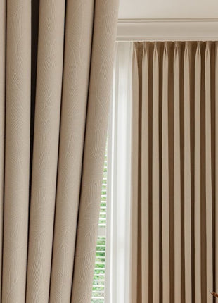 Rideau occultantsa tissu chenille