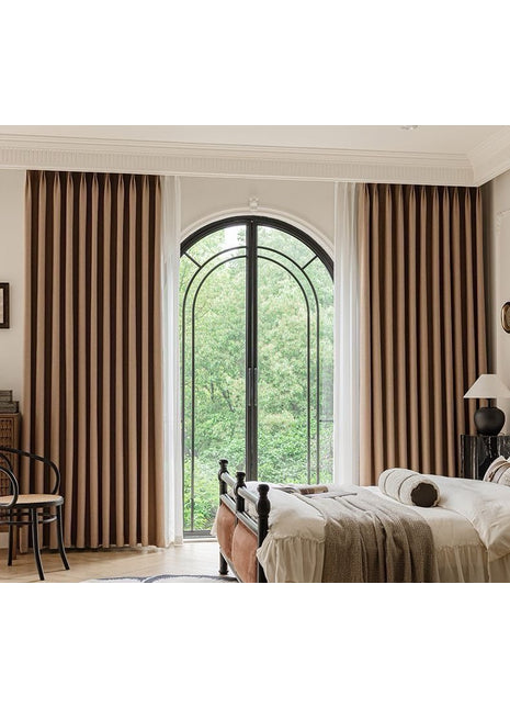 Rideau occultantsa tissu chenille