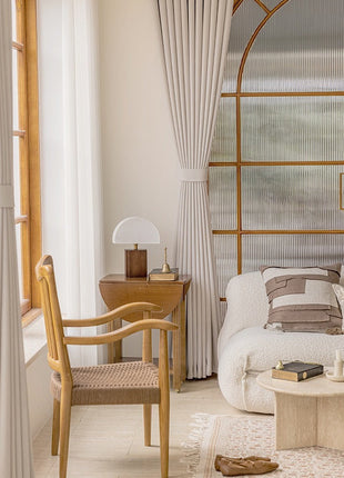 Rideau Beige Lin Moderne