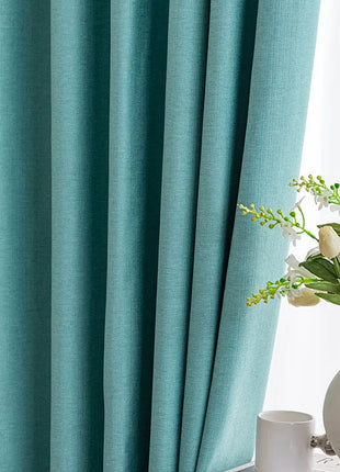 Rideau Bleu Turquoise
