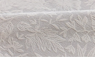 Rideau isolant jacquard chenille salon gris