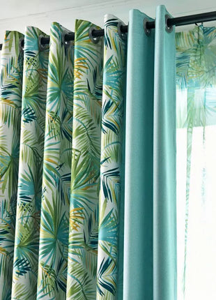 Rideau Feuilles Tropicales