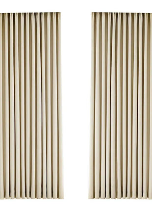 Rideau occultant chenille effet fougère