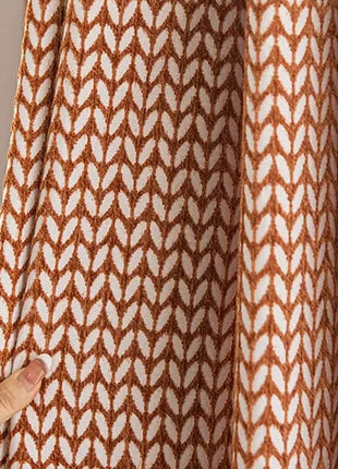 Rideau Moderne Rouge Motifs