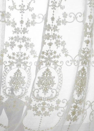 Voilage Baroque Noir