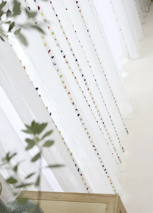 Voilage Rayures Colorés