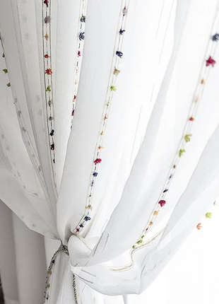 Voilage Rayures Colorés