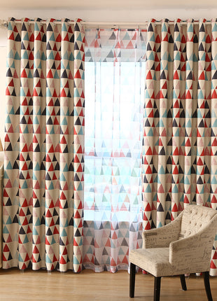 Rideau Motif Geometrique