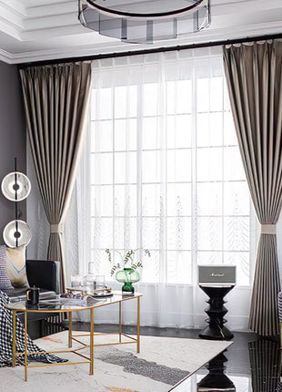 Double Rideaux Satin