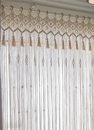 Macramé Rideau