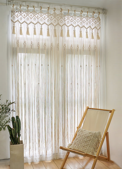 Macramé Rideau