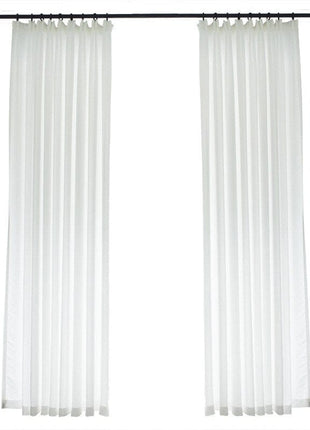 Rideau Blanc Voilage