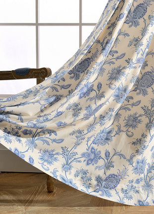 Rideau Blanc et Bleu Cuisine