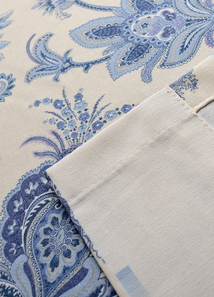 Rideau Blanc et Bleu Cuisine