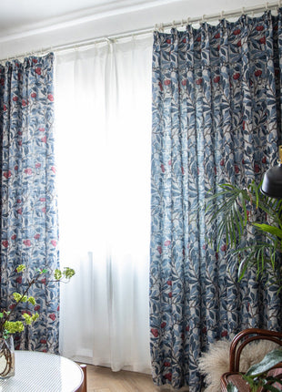 Rideau Bleu Blanc Rouge