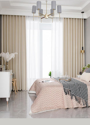 Rideau Chambre Beige
