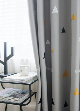 Rideau Forme Geometrique