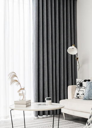 Rideau Gris Anthracite