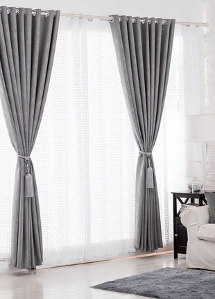 Rideau Gris Motif