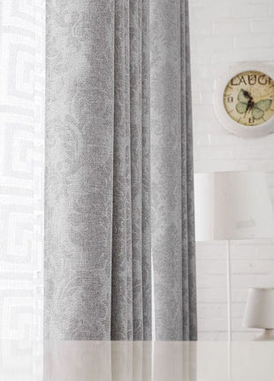 Rideau Gris Motif
