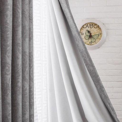 Rideau Gris Motif