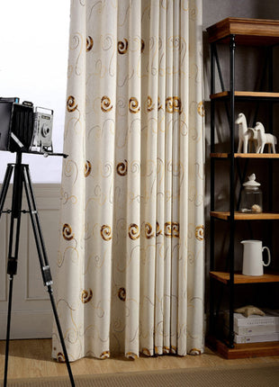 Rideau Industriel Doré