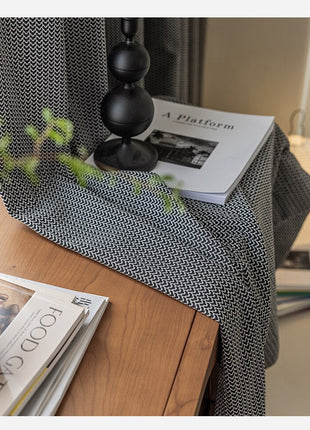 Rideau Jacquard style Japonais