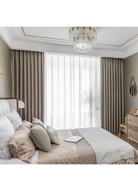 Rideaux Lin Gris