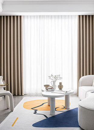 Rideau Moderne Beige Salon