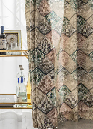 Rideau Moderne Geometrique