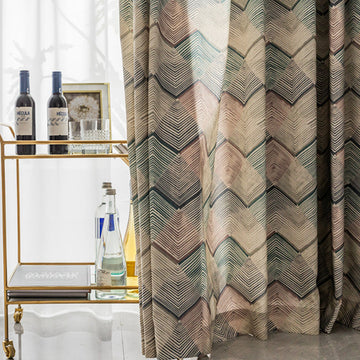 Rideau Moderne Geometrique