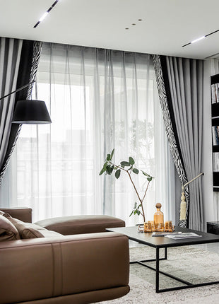 Rideau Moderne Zèbre