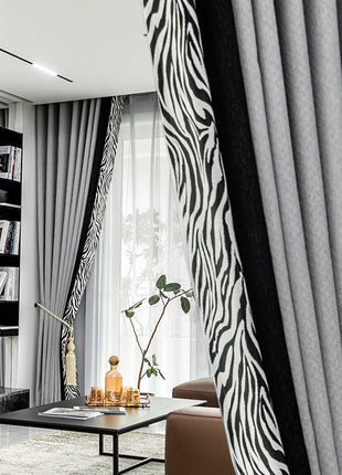 Rideau Moderne Zèbre