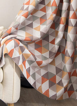 Rideau Motif Geometrique