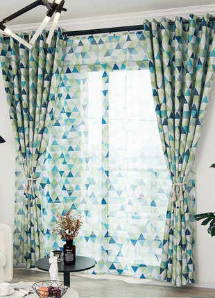 Rideau Motif Geometrique