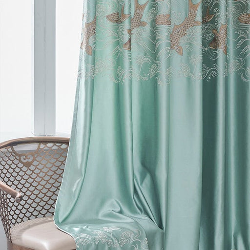 Rideau Motif Japonais